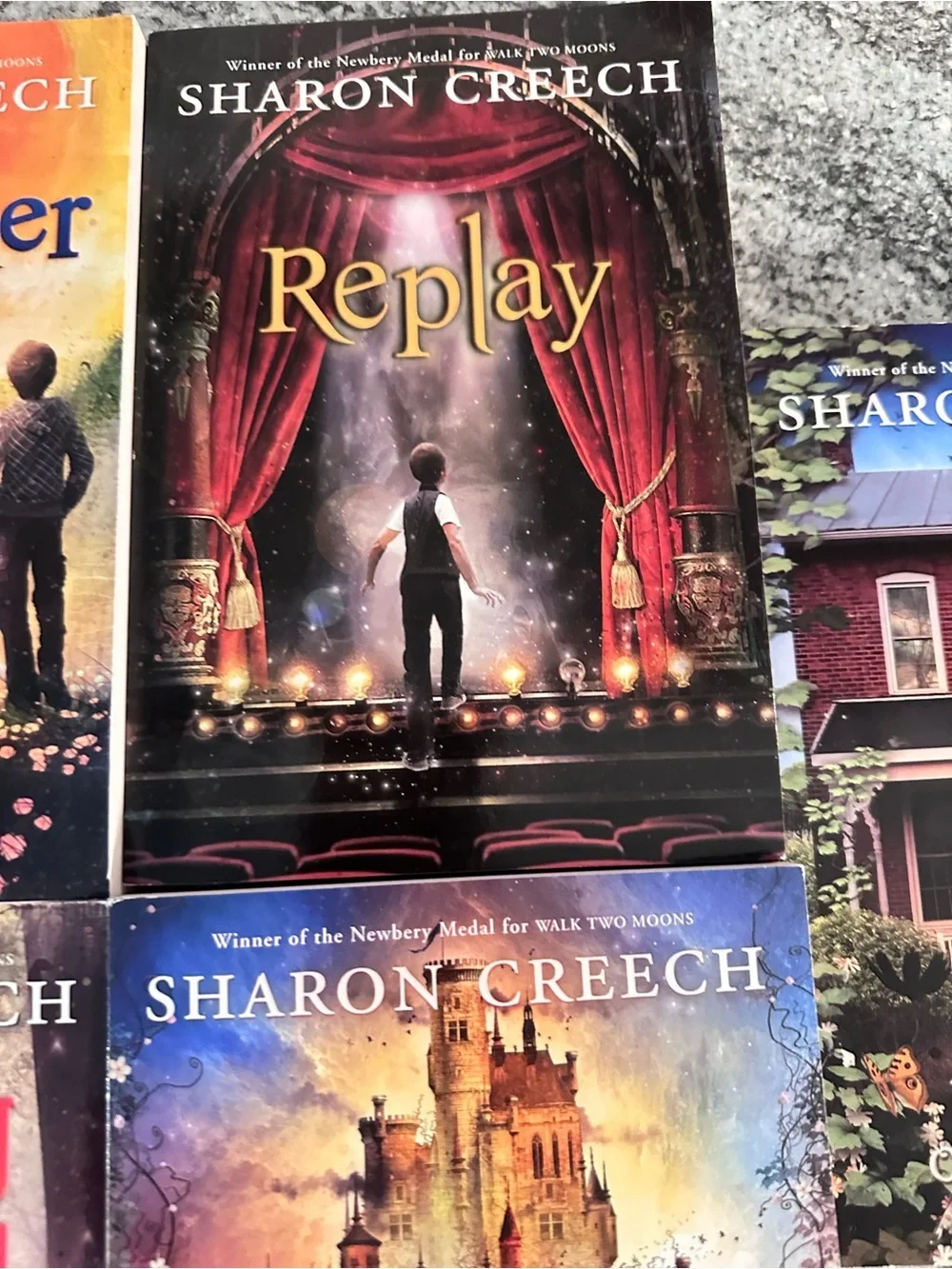 Sharon Creech X 5 Replay fictional Young adult Adventurous book set